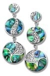 Samuel B. Graduated Drop Earrings In Multi