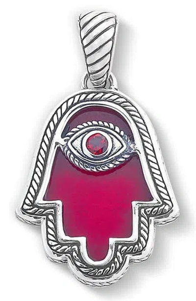 Samuel B. Hamsa Pendant In Multi
