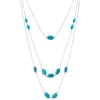 Samuel B. Layered Sleeping Beauty Turquoise Station Necklace