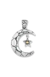 Samuel B. Moon & Star Pendant In Multi