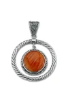 Samuel B. Orange Spiny Oyster Pendant
