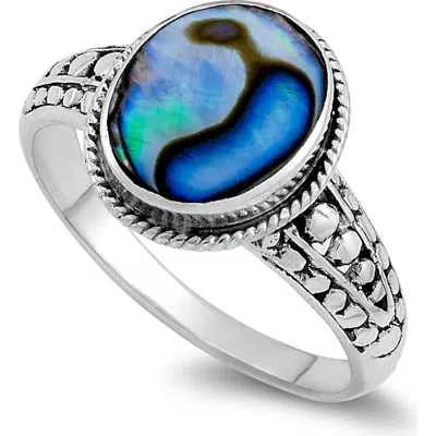 Samuel B. Oval Stone Ring In Multi