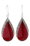 Samuel B. Pear Shape Drop Earrings