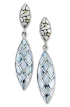 Samuel B. Pebble Mother-of-pearl Drop Earrings