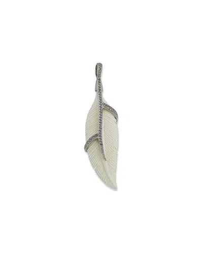 SAMUEL B. SAMUEL B. SILVER 0.24 CT. TW. GEMSTONE PENDANT