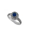 Samuel B. Silver 0.46 Ct. Tw. Lapis Ring In Silver
