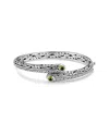Samuel B. Silver 0.50 Ct. Tw. Peridot Bracelet
