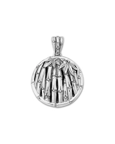 Samuel B. Silver 0.52 Ct. Tw. White Topaz Indah Pendant In Metallic