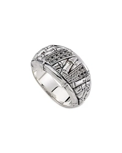 SAMUEL B. SAMUEL B. SILVER 0.98 CT. TW. WHITE TOPAZ RING