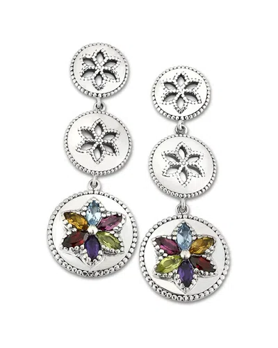 SAMUEL B. SAMUEL B. SILVER 1.00 CT. TW. GEMSTONE EARRINGS