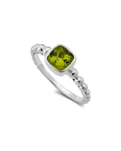 Samuel B. Silver 1.01 Ct. Tw. Peridot Ring