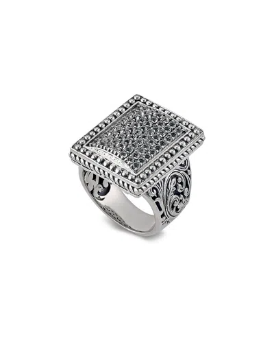 Samuel B. Silver 1.26 Ct. Tw. White Topaz Ring In Neutral