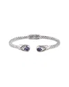 Samuel B. Silver 1.30 Ct. Tw. Amethyst Bangle