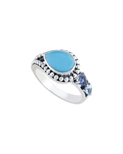 Samuel B. Silver 1.98 Ct. Tw. Gemstone Ring