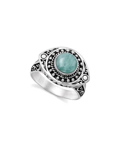 Samuel B. Silver 2.00 Ct. Tw. Larimar Ring