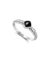 Samuel B. Silver 2.20 Ct. Tw. Onyx Ring