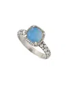 Samuel B. Silver 2.40 Ct. Tw. Opal Ring
