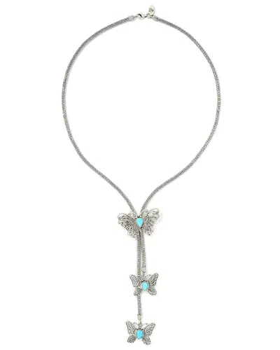 SAMUEL B. SAMUEL B. SILVER 2.40 CT. TW. SLEEPING BEAUTY NECKLACE