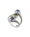 Samuel B. Silver 2.50 Ct. Tw. Gemstone Ring In Metallic