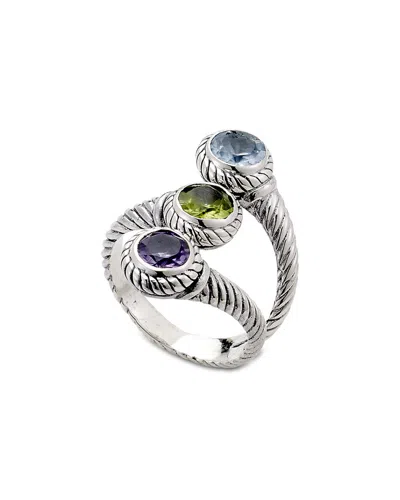 Samuel B. Silver 2.50 Ct. Tw. Gemstone Ring In Metallic