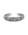 Samuel B. Silver 3.65 Ct. Tw. White Topaz Bracelet In Metallic