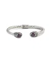 Samuel B. Silver 4.40 Ct. Tw. Garnet Bracelet In Silver