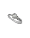 Samuel B. Silver 6mm Pearl Ring In Metallic