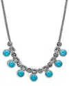 Samuel B. Silver 7.70 Ct. Tw. Sleeping Beauty Necklace In Metallic