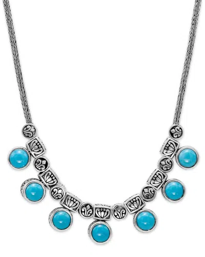 SAMUEL B. SAMUEL B. SILVER 7.70 CT. TW. SLEEPING BEAUTY NECKLACE