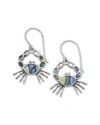 Samuel B. Silver Abalone Earrings In Metallic