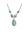 Samuel B. Sterling Silver Abalone Y-necklace