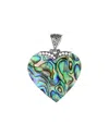Samuel B. Silver Abalone Pendant