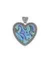 Samuel B. Silver Abalone Pendant