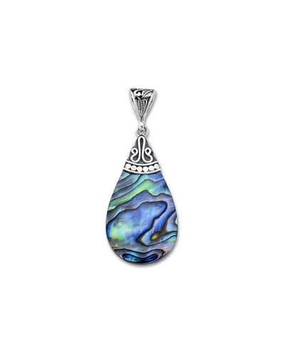 SAMUEL B. SAMUEL B. SILVER ABALONE PENDANT