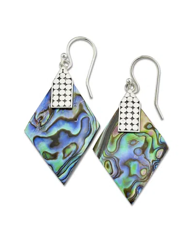 Samuel B. Silver Abalone Shell Earrings