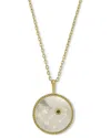 Samuel B. Silver & 18k 0.10 Ct. Tw. Smoky Quartz & Pearl Necklace In Gold