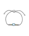 Samuel B. Silver & 18k 3.00 Ct. Tw. Amethyst Bracelet