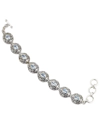 Samuel B. Stone Station Bracelet In Metallic