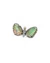 Samuel B. Silver & 18k 9.54 Ct. Tw. Labradorite Ring