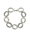 Samuel B. Silver & 18k Bracelet In Metallic