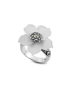 Samuel B. Silver & 18k Crystal Ring