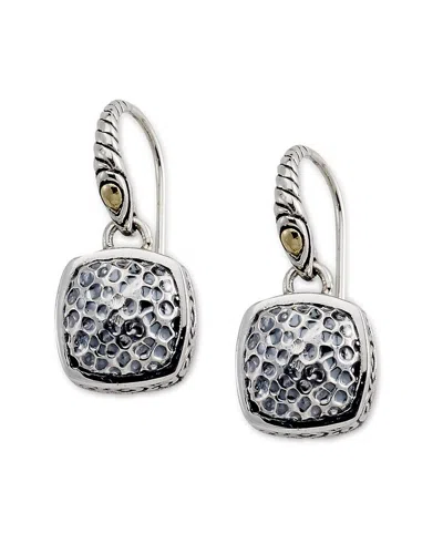 Samuel B. Silver & 18k Earrings In Metallic
