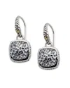 Samuel B. Silver & 18k Earrings In Metallic