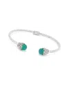 Samuel B. Silver & 18k Green Onyx Bracelet