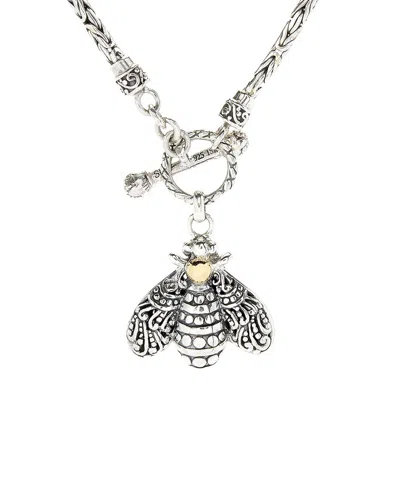 Samuel B. Silver & 18k Necklace