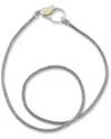 Samuel B. Silver & 18k Necklace