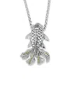 Samuel B. Silver & 18k Necklace