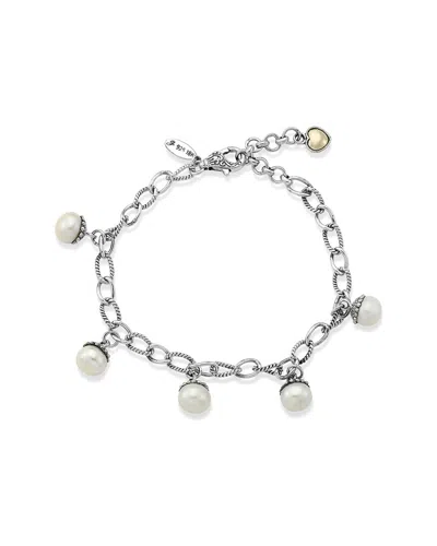 Samuel B. Silver & 18k Pearl Bracelet