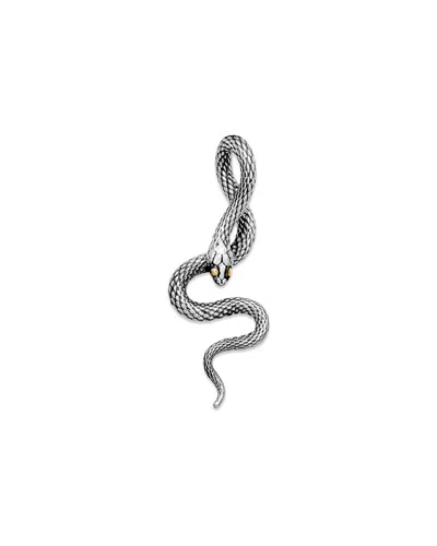Samuel B. Silver & 18k Pendant