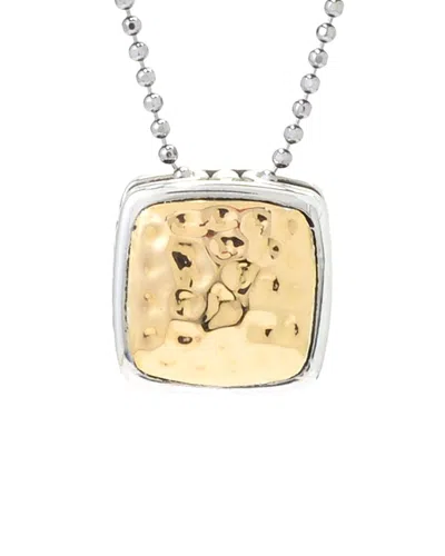 Samuel B. Silver & 18k Pendant